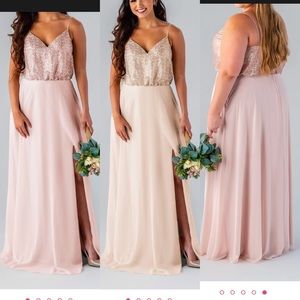 NWT “HAYDEN” CHAMPAGNE KENNEDY BLUE